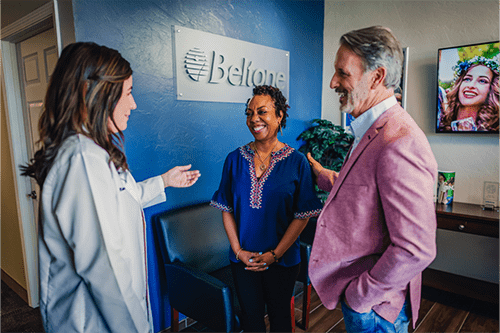 Beltone Doctor Consulting Patient
