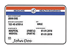 Medicare Red White Blue Card