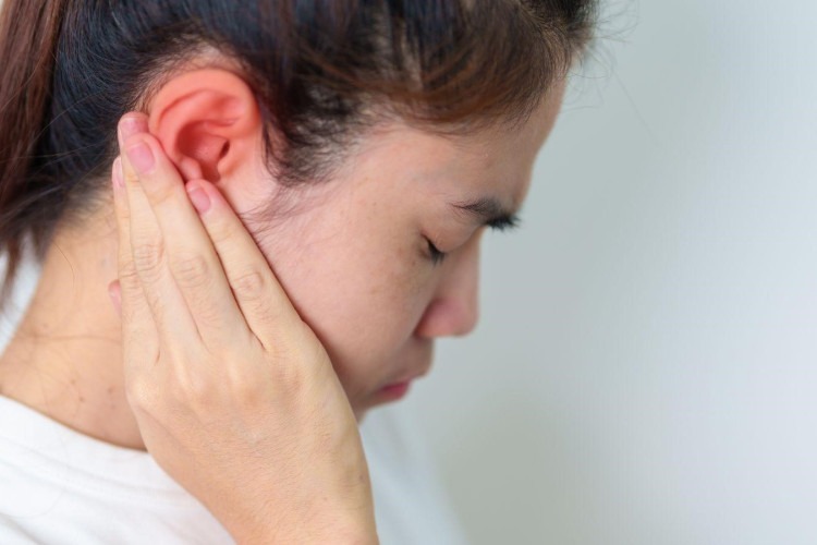 Patient Suffering from Glue Ear