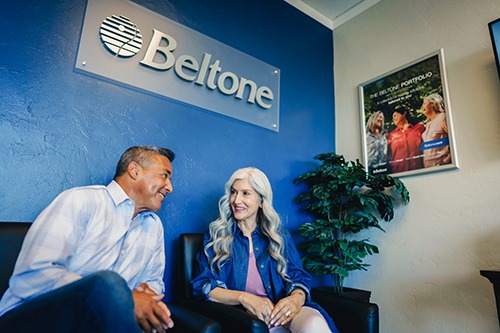 Beltone Client in Waiting Room