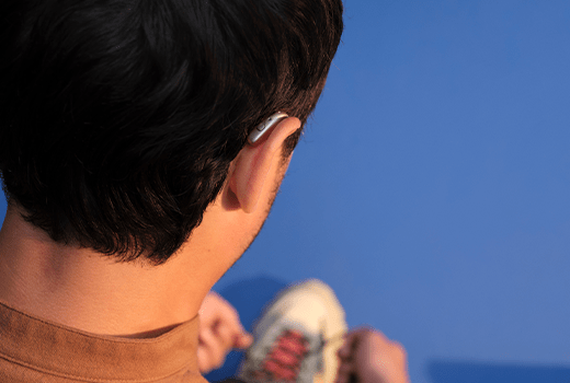 Beltone Commence Hearing Aid User