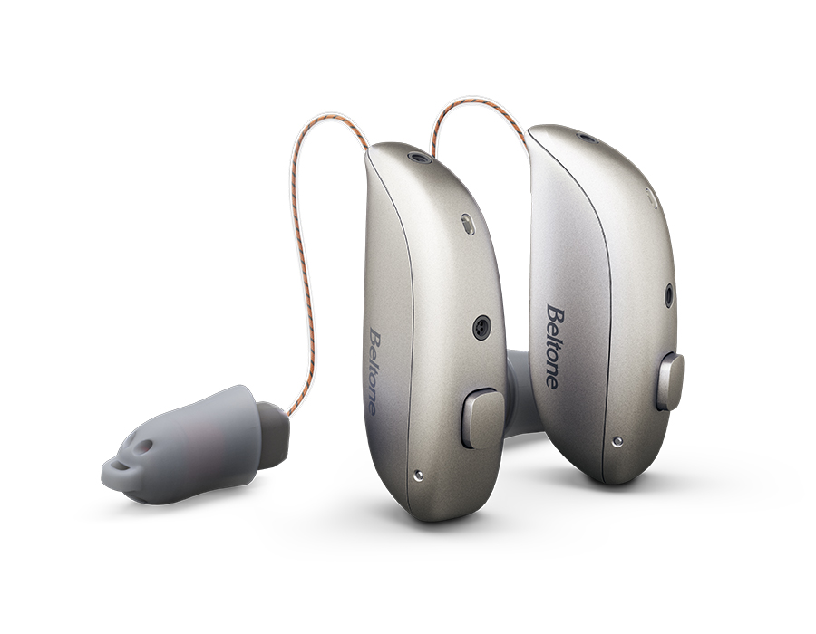 beltone illuminate hearing aid silver color