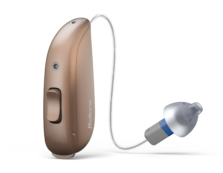 beltone illuminate hearing aid bronze color