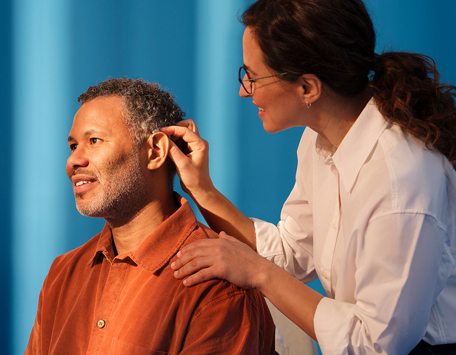 illuminate hearing aid patient fitting
